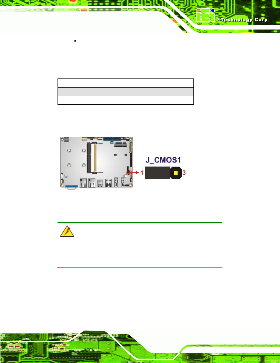 3 lvds voltage selection jumper | IEI Integration NANO-HM651 User Manual | Page 59 / 165