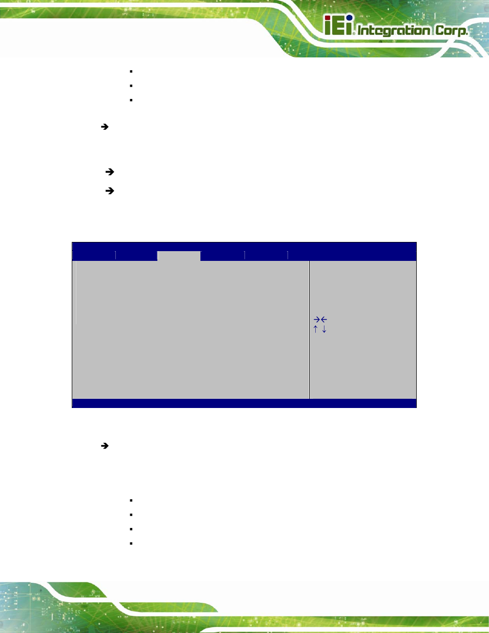 2 nb pcie configuration, Bios menu 22: nb pcie configuration | IEI Integration NANO-QM871 User Manual | Page 118 / 203