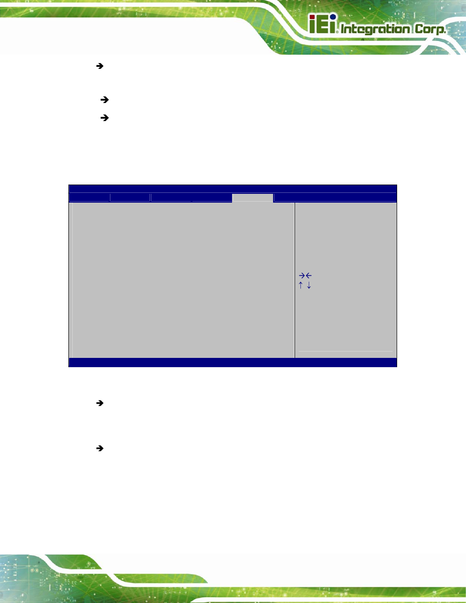 6 security, Ecurity, Bios menu 27: security | IEI Integration NANO-QM871 User Manual | Page 124 / 203