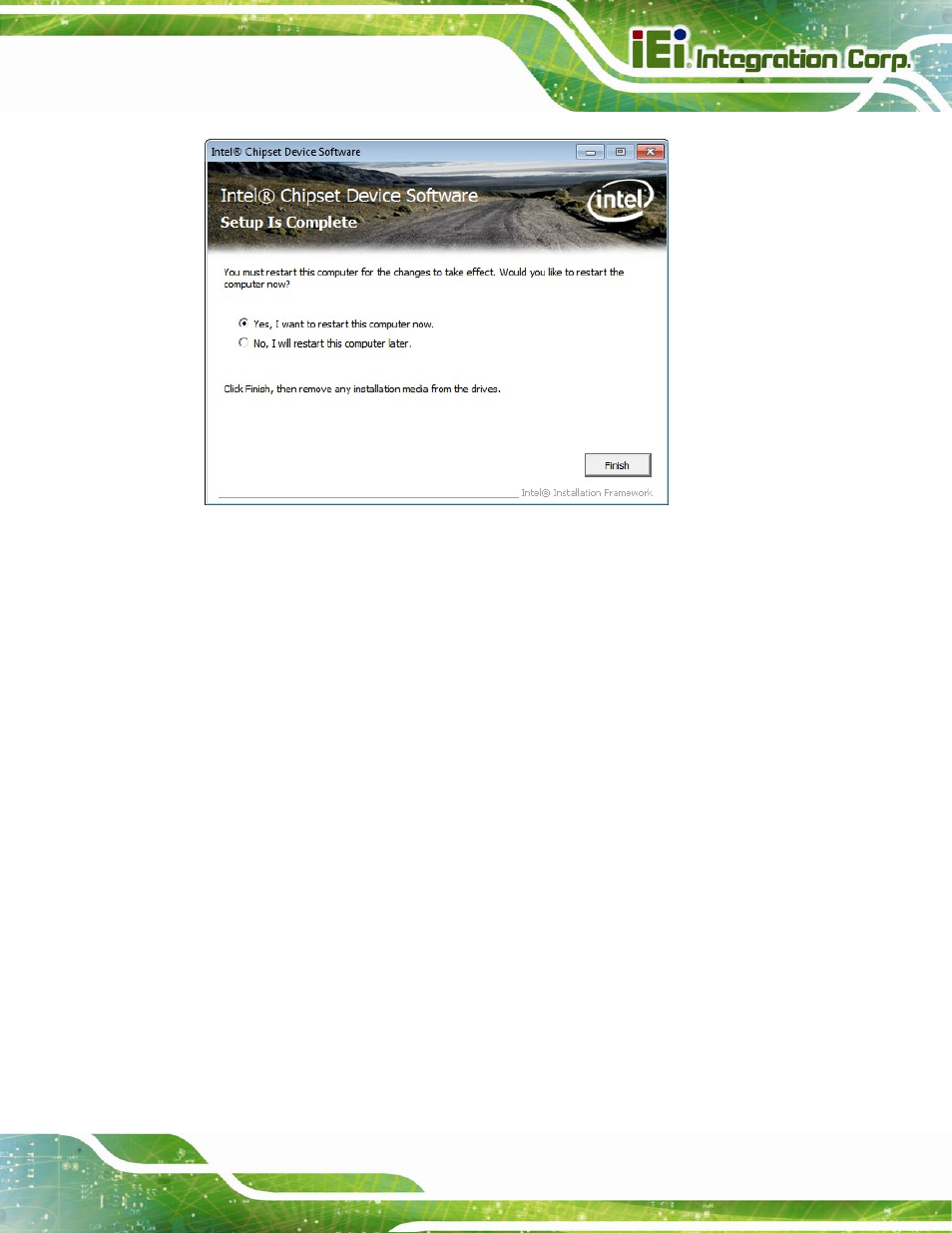 4 graphics driver installation, Raphics, River | Nstallation | IEI Integration NANO-QM871 User Manual | Page 132 / 203