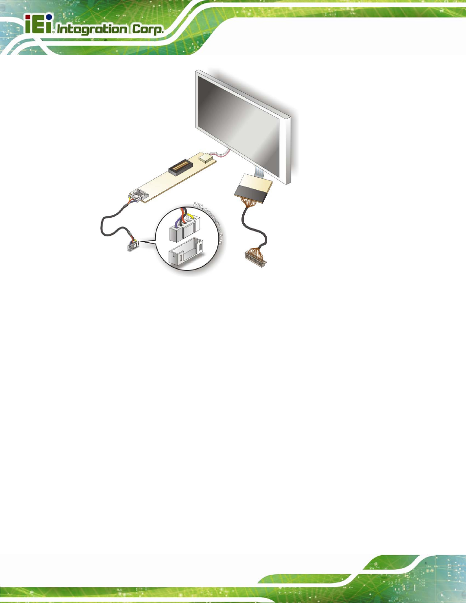 4 sata drive connection, Figure 4-14: backlight inverter connection | IEI Integration NANO-QM871 User Manual | Page 79 / 203
