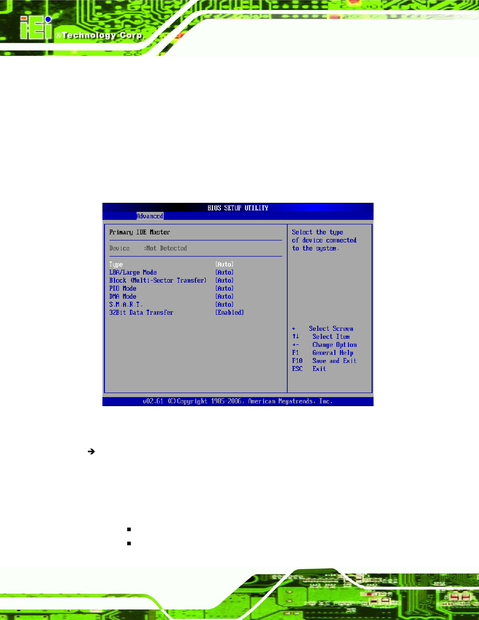 1 ide master, ide slave | IEI Integration NOVA-945GSE v1.01 User Manual | Page 116 / 195
