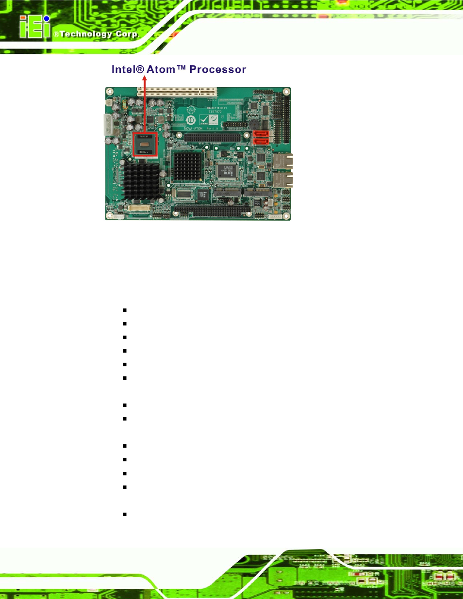 2 features | IEI Integration NOVA-945GSE v1.01 User Manual | Page 30 / 195