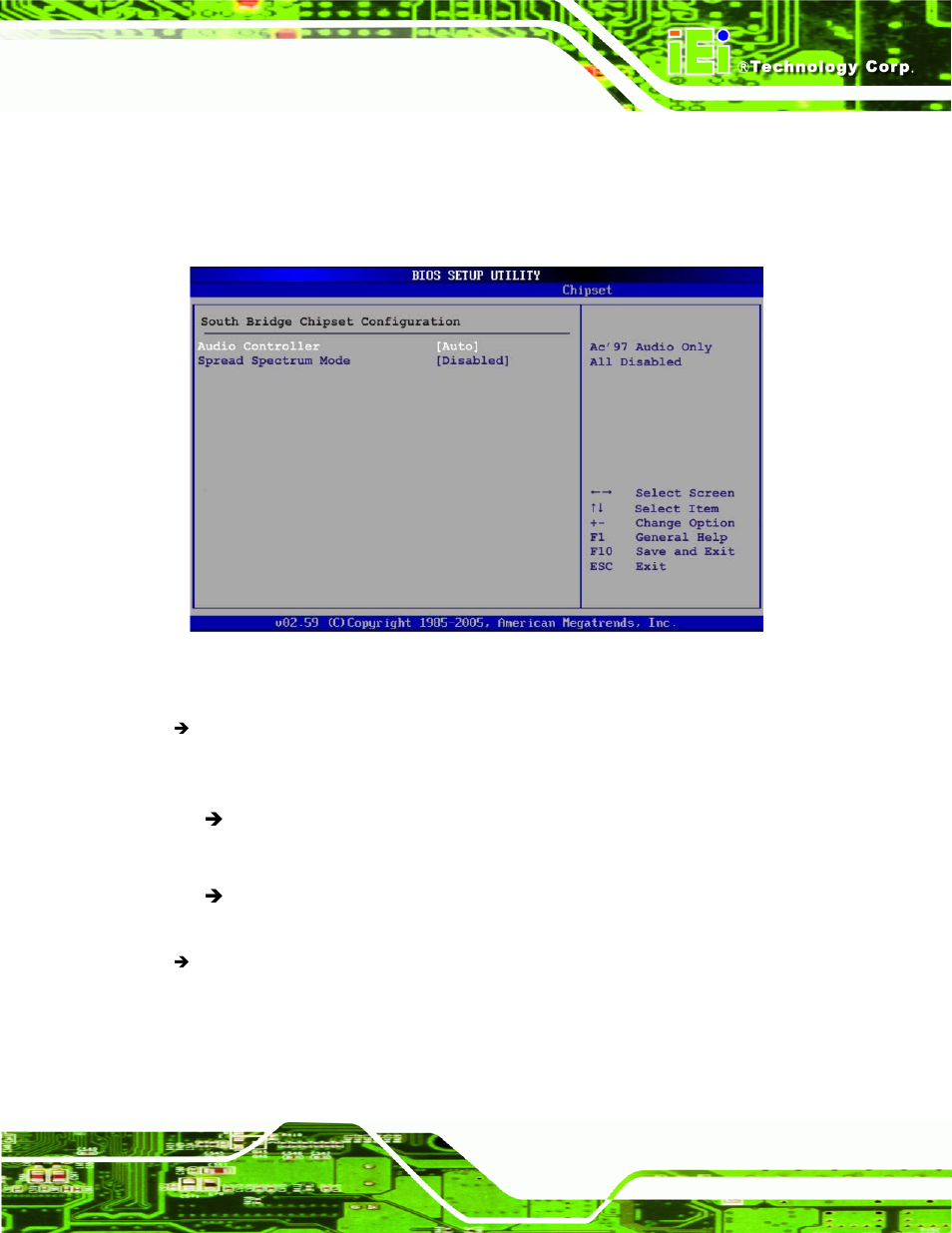 2 southbridge configuration | IEI Integration NOVA-945GSE v2.01 User Manual | Page 127 / 172