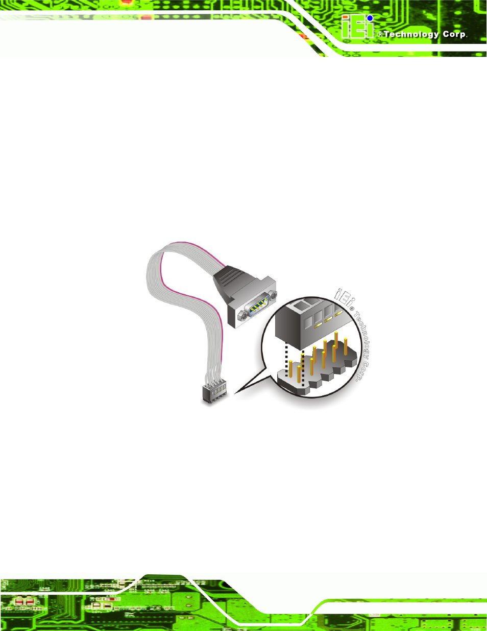 3 single rs-232 cable (w/o bracket) | IEI Integration NOVA-945GSE v2.01 User Manual | Page 79 / 172