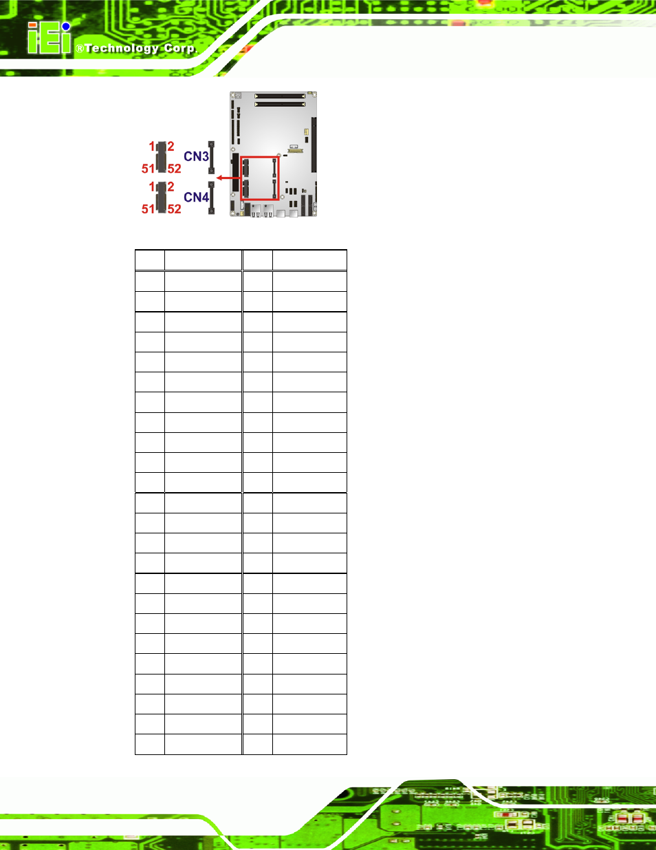 Figure 3-13: pcie mini card slot location | IEI Integration NOVA-HM551 v1.10 User Manual | Page 44 / 162