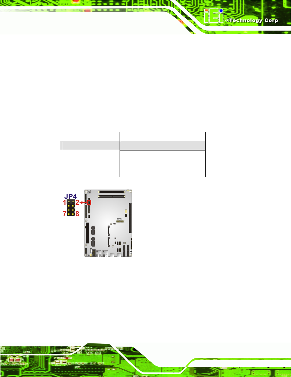 3 com 5 function select, 4 com 6 function select, Figure 4-8: com 5 function select jumper location | Table 4-4: com 5 function select jumper settings | IEI Integration NOVA-HM551 v1.10 User Manual | Page 71 / 162