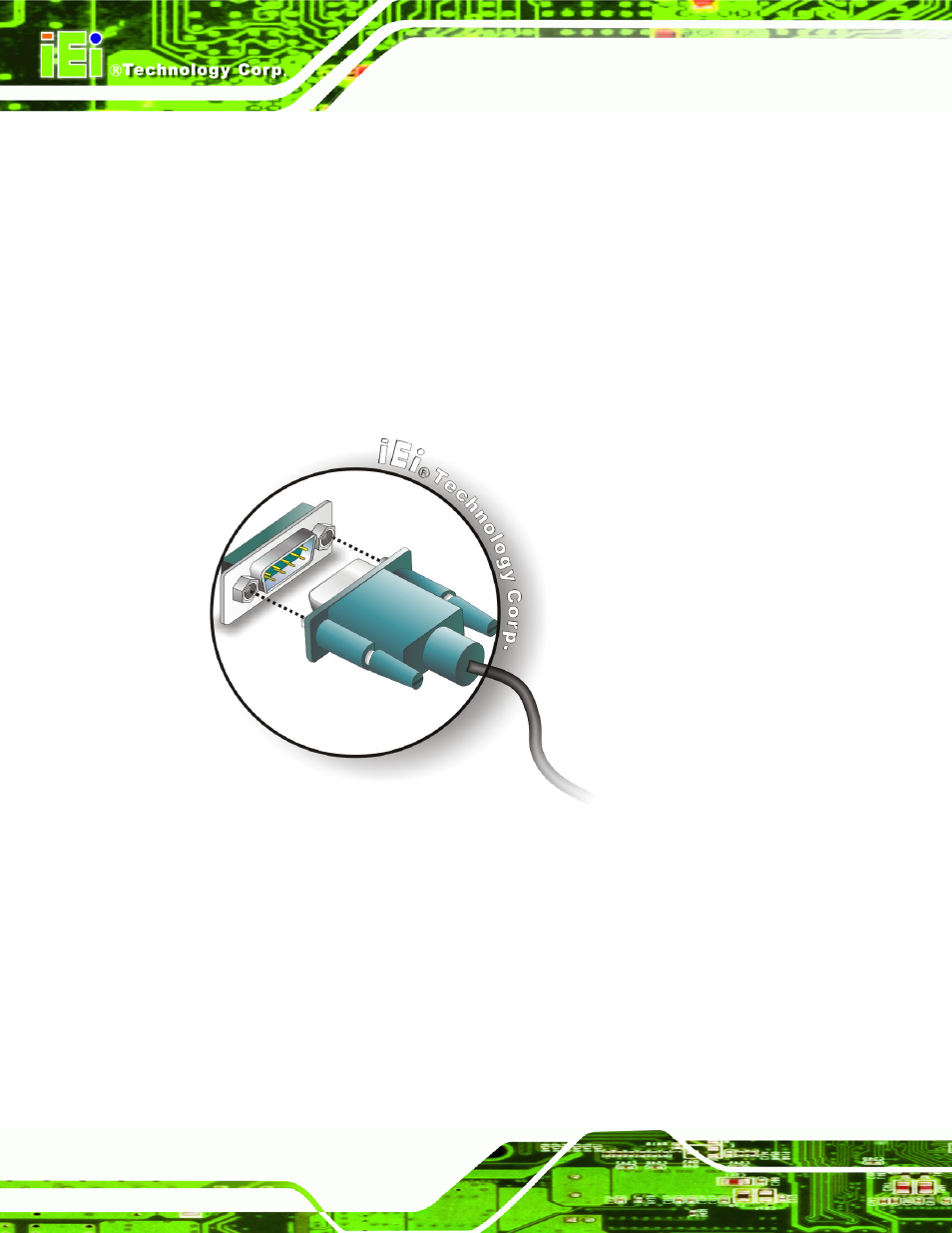 2 serial device connection, Figure 4-22: serial device connector | IEI Integration NOVA-PV-D4251_D5251 v1.01 User Manual | Page 102 / 179
