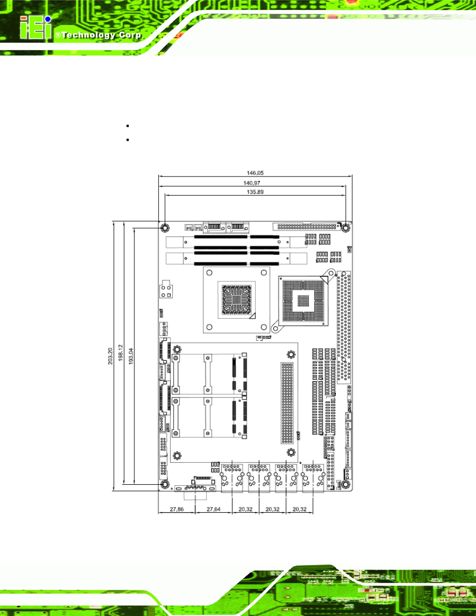 6 dimensions, Imensions, Figure 1-4: nova-pv-d5251/d4251 dimensions (mm) | IEI Integration NOVA-PV-D4251_D5251 v1.01 User Manual | Page 20 / 179