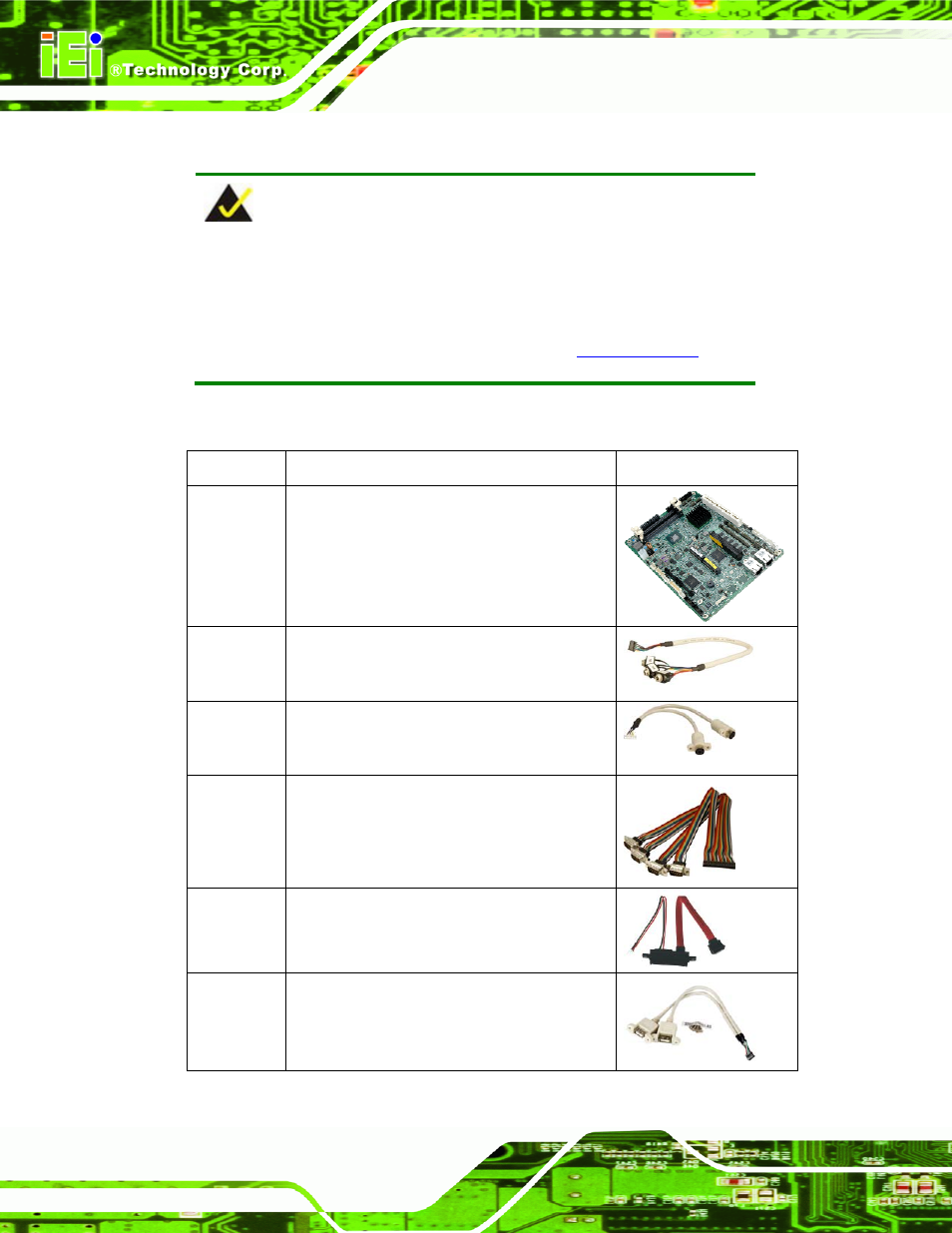 3 packing list, Acking | IEI Integration NOVA-PV-D4251_D5251 v1.01 User Manual | Page 28 / 179