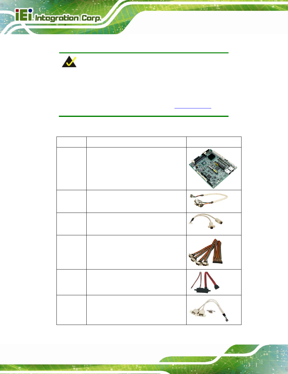 3 packing list | IEI Integration NOVA-PV-D4251_D5251 v1.10 User Manual | Page 30 / 194