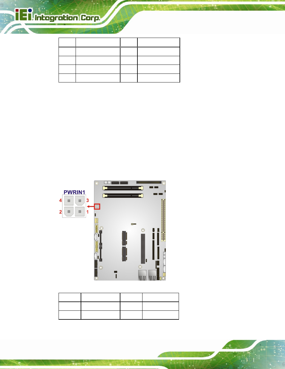 19 power connector (+12v) | IEI Integration NOVA-PV-D4251_D5251 v1.10 User Manual | Page 62 / 194