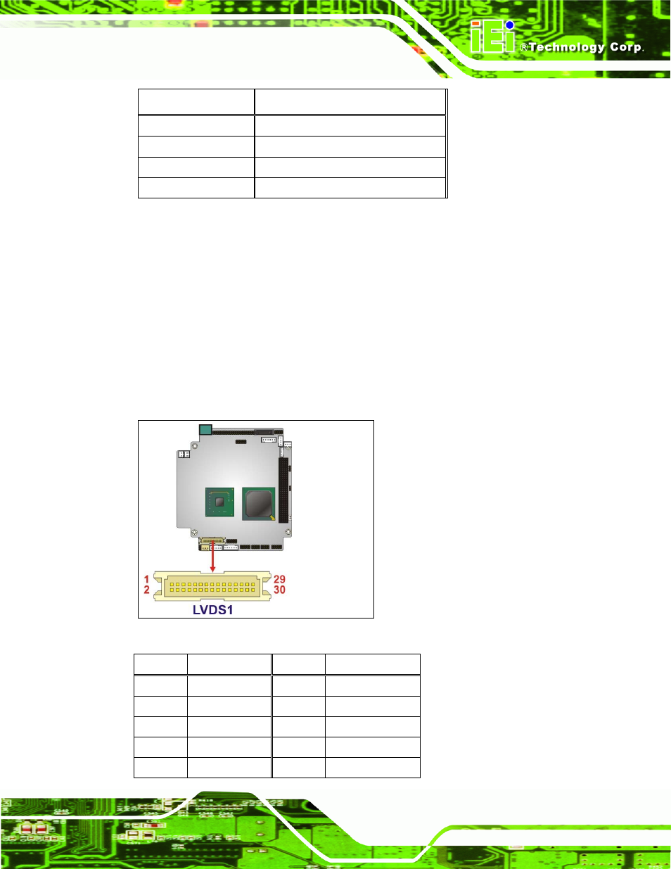 17 lvds lcd connector, Figure 3-19: lvds lcd connector locations | IEI Integration PM-945GSE User Manual | Page 47 / 122