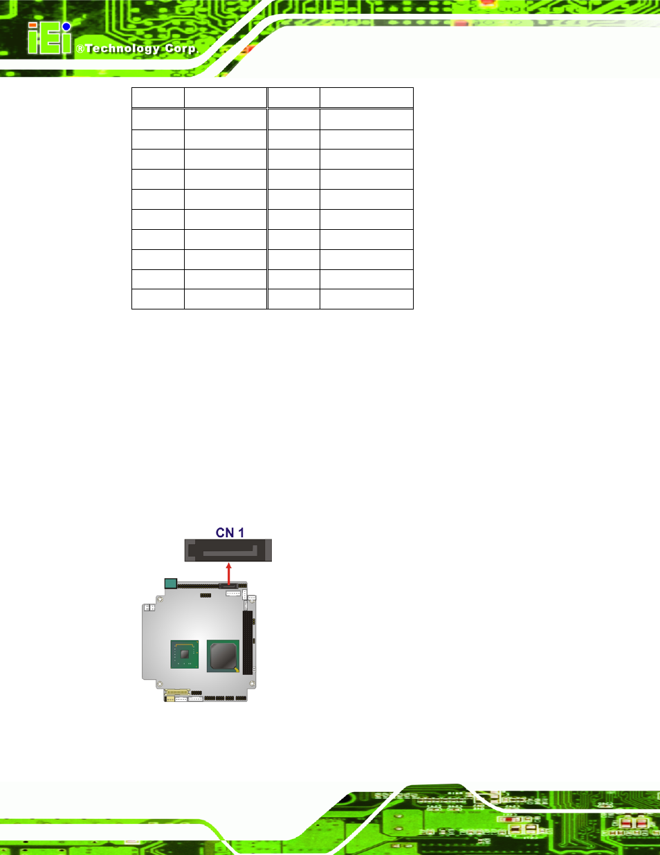 18 sata drive connector, Figure 3-20: sata drive connector location, Table 3-18: lvds connector pinouts | IEI Integration PM-945GSE User Manual | Page 48 / 122