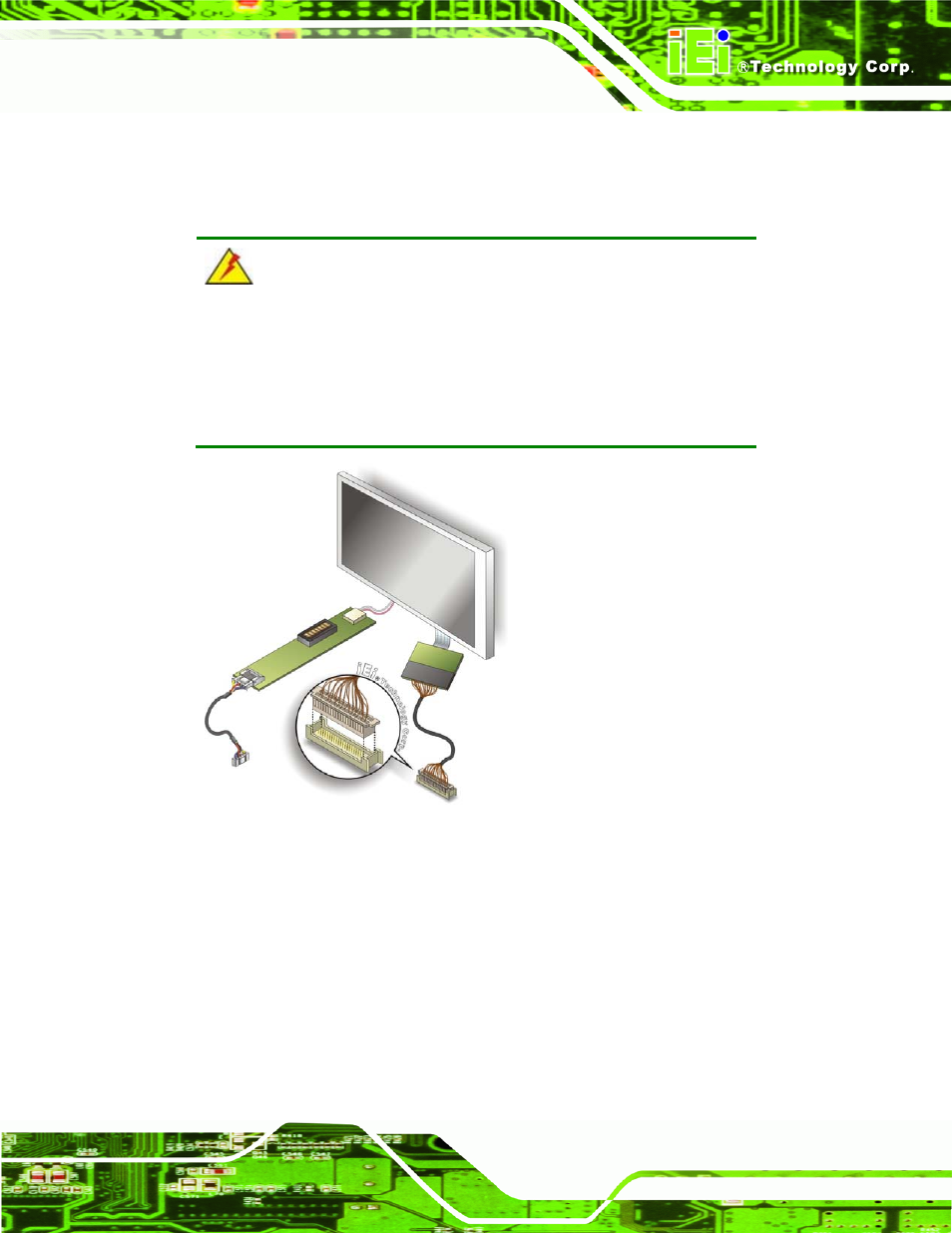 Figure 4-8: lvds connector | IEI Integration PM-945GSE User Manual | Page 65 / 122