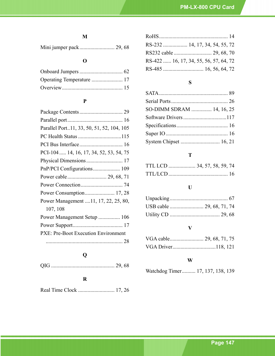 IEI Integration PM-LX-800 v1.0 User Manual | Page 147 / 147