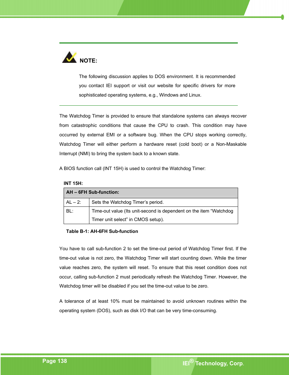 IEI Integration PM-LX-800 v1.10 User Manual | Page 138 / 147