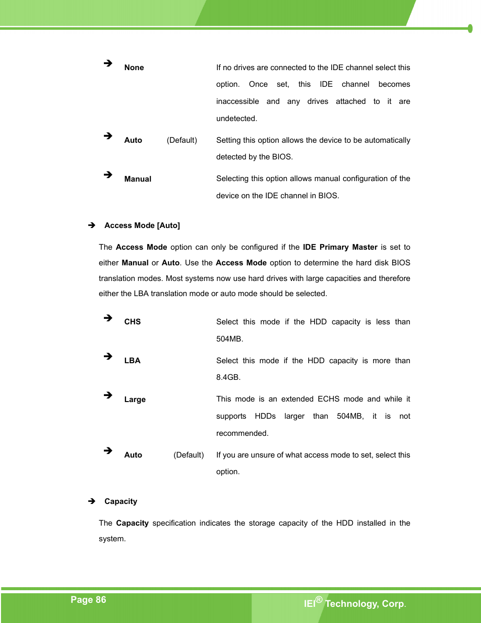 IEI Integration PM-LX-800 v1.10 User Manual | Page 86 / 147