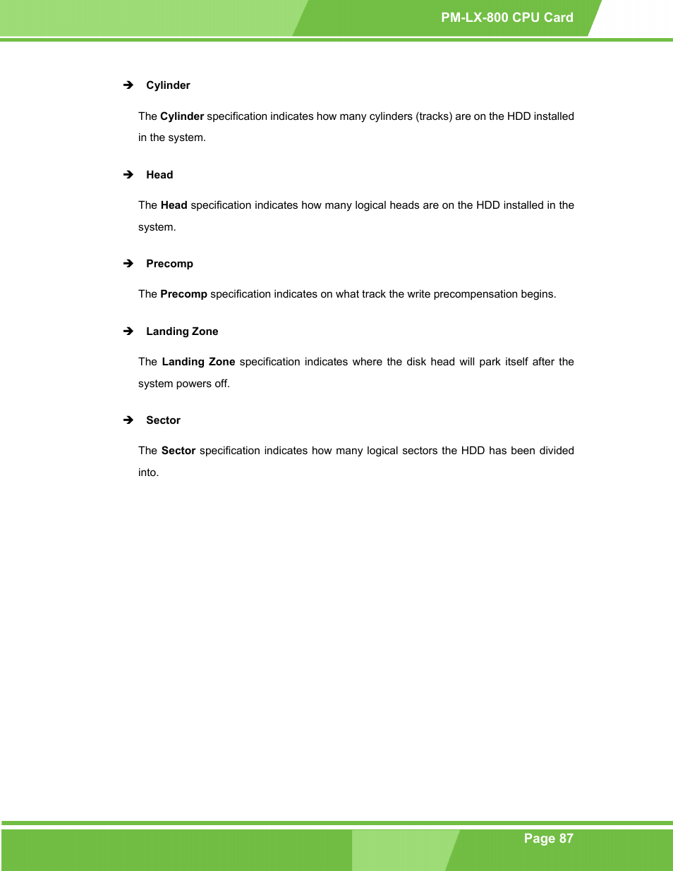 IEI Integration PM-LX-800 v1.10 User Manual | Page 87 / 147