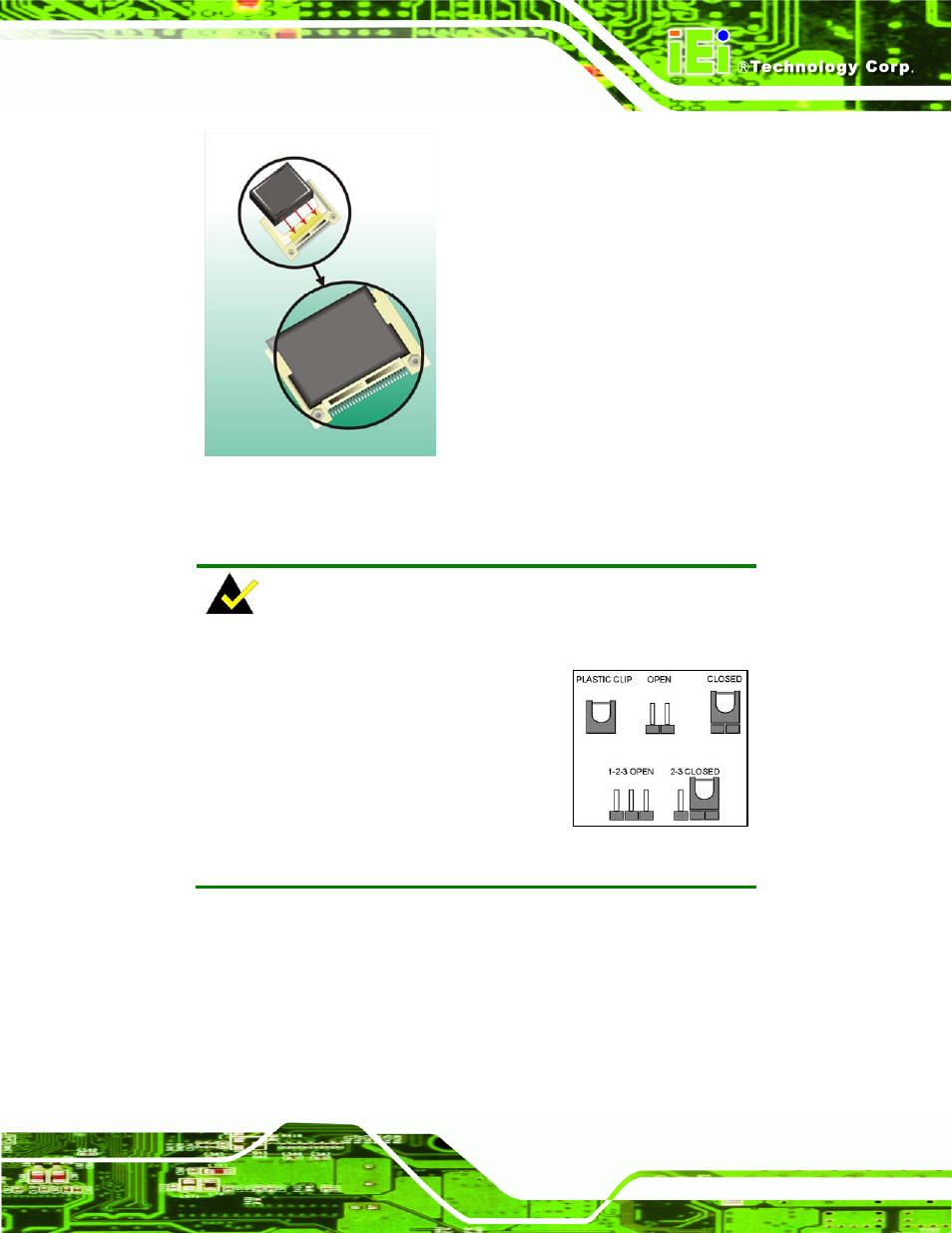 6 jumper settings, Umper, Ettings | Figure 4-2: compactflash® card installation | IEI Integration PM-PV-N4551_D5251 User Manual | Page 53 / 141