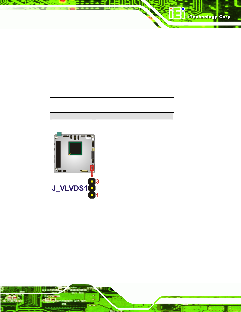 5 pci-104 voltage setup, Table 4-5: lvds voltage selection jumper settings | IEI Integration PM-PV-N4551_D5251 User Manual | Page 57 / 141