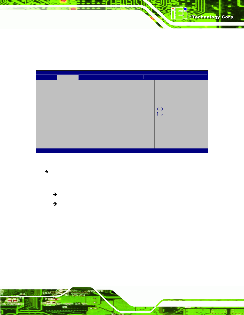 7 serial port console redirection, Bios menu 10: serial port console redirection | IEI Integration PM-PV-N4551_D5251 User Manual | Page 85 / 141