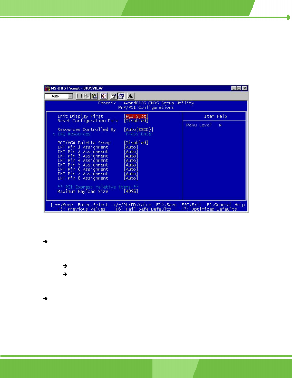 Pnp/pci configurations | IEI Integration WAFER-LX v1.0 User Manual | Page 109 / 144