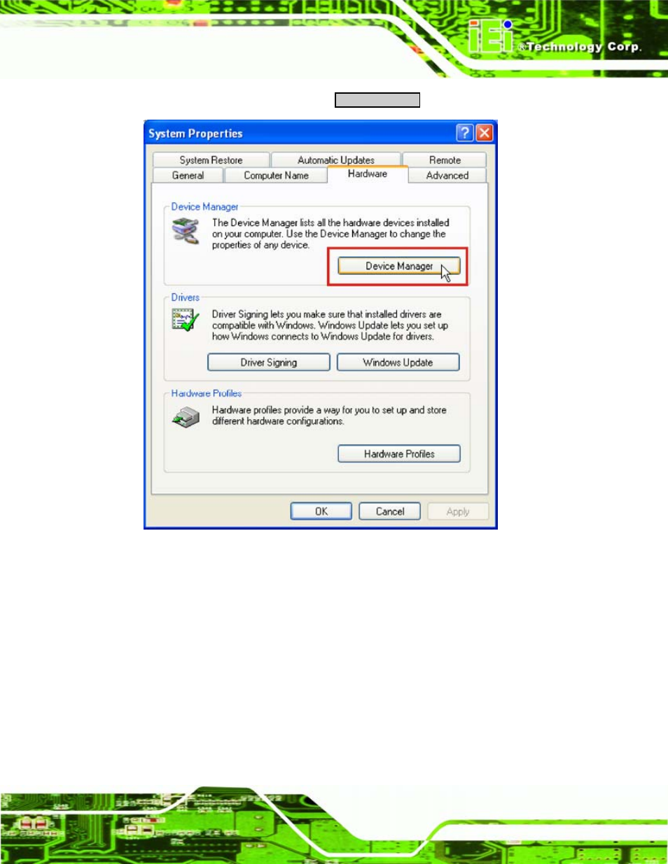 Figure 8-5: system | IEI Integration WAFER-LX v1.22 User Manual | Page 157 / 227