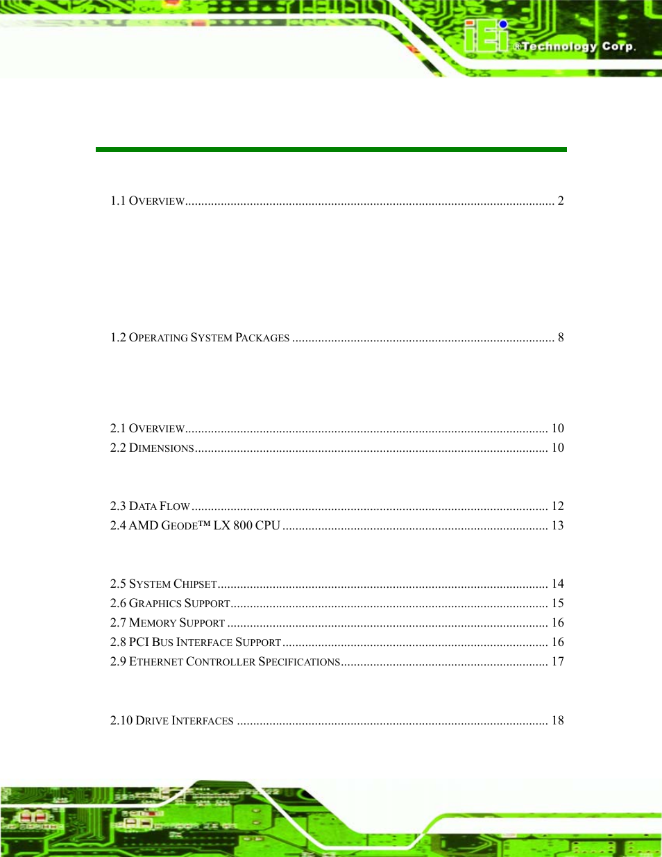 IEI Integration WAFER-LX v1.22 User Manual | Page 5 / 227