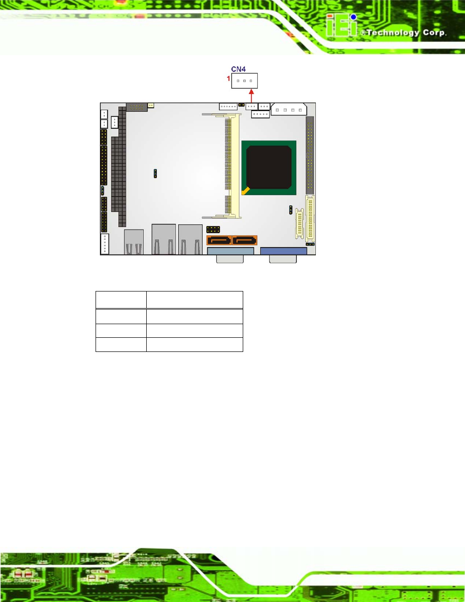 8 floppy disk connector (slim type, optional), Figure 4-9: fan connector location, Table 4-10: fan connector pinouts | IEI Integration WAFER-LX v1.22 User Manual | Page 57 / 227
