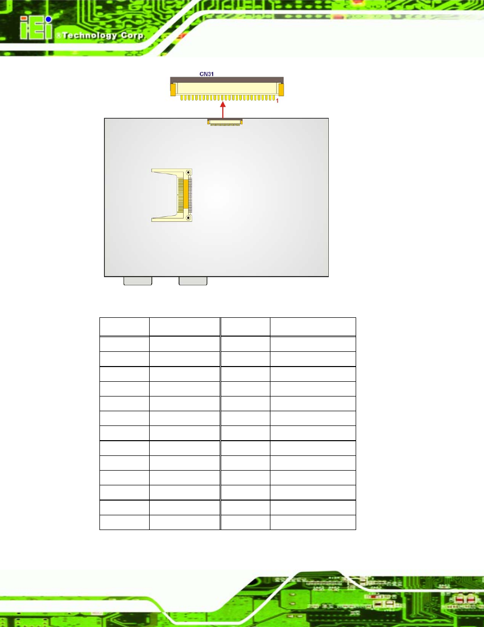 Figure 4-10: fdd connector location, Table 4-11: fdd connector pinouts, Wafer-lx motherboard page 40 | IEI Integration WAFER-LX v1.22 User Manual | Page 58 / 227