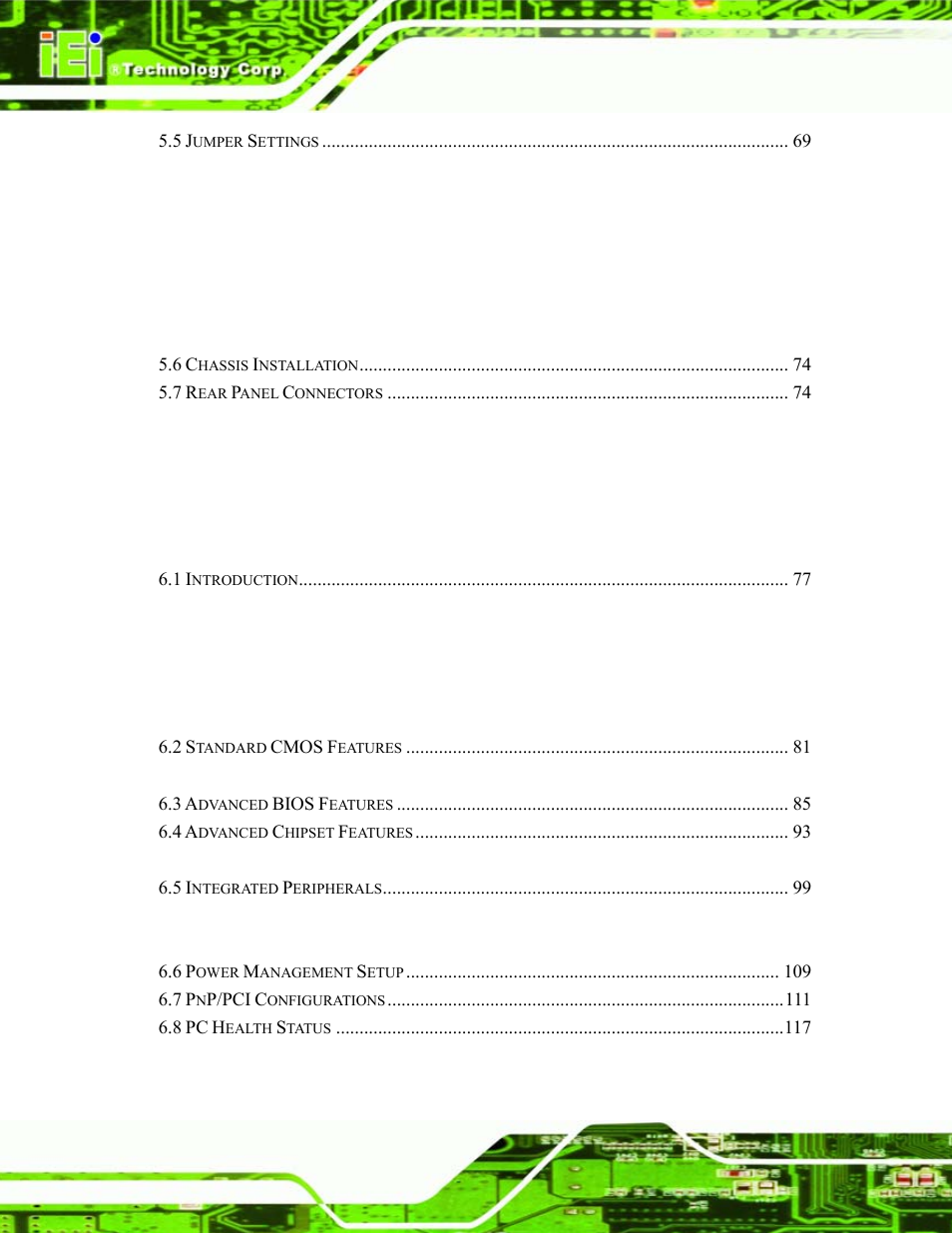 IEI Integration WAFER-LX v1.22 User Manual | Page 8 / 227