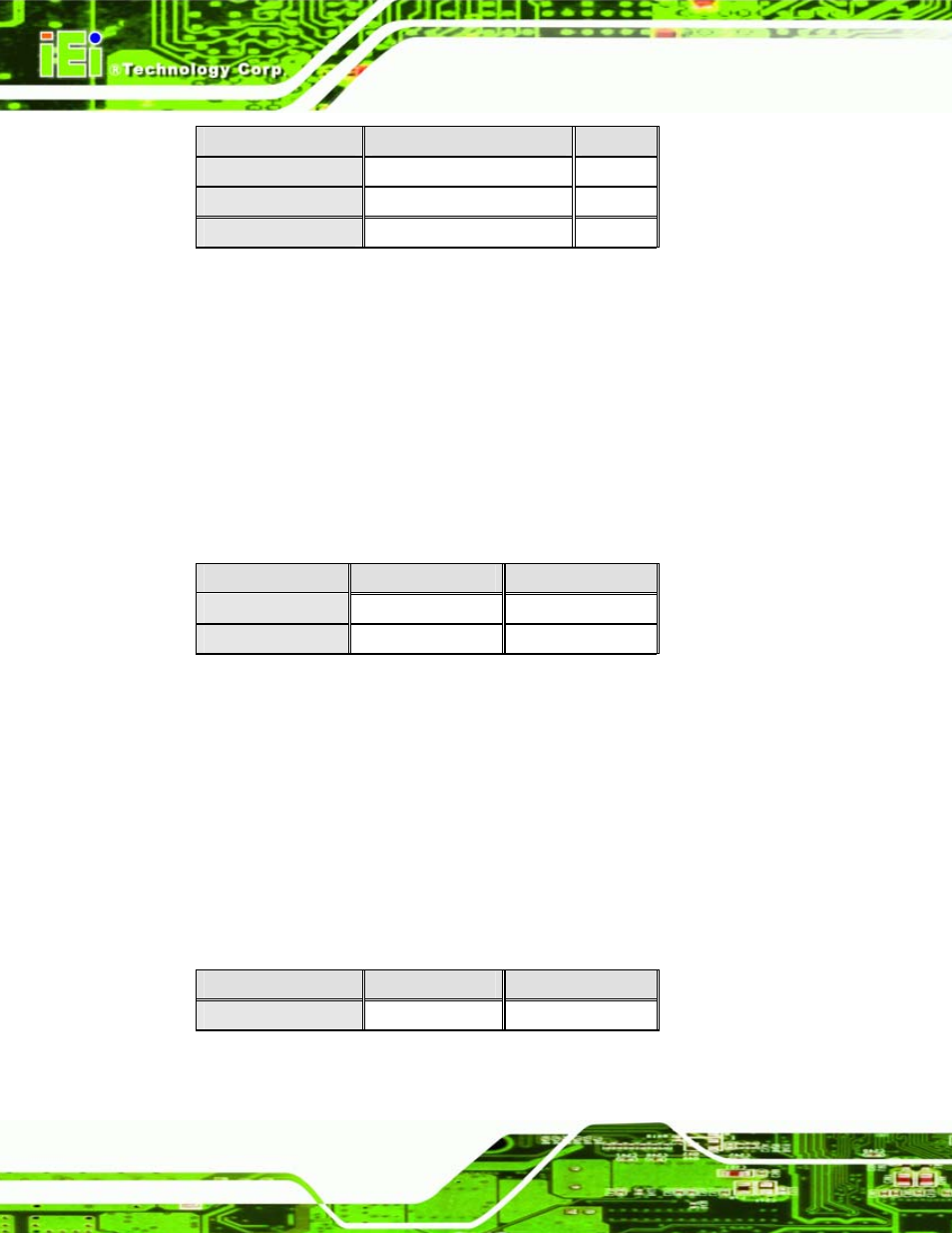 4 lcd voltage, 5 compactflash® master/slave setup, Table 5-6: com2 pin 9 setup | Table 5-7: com3 setup jumper settings, And table 5-6, Wafer-lx motherboard page 72 | IEI Integration WAFER-LX v1.22 User Manual | Page 90 / 227