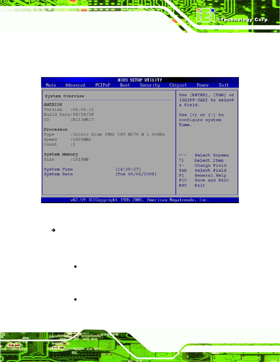 2 main | IEI Integration WAFER-945GSE v1.03 User Manual | Page 117 / 203