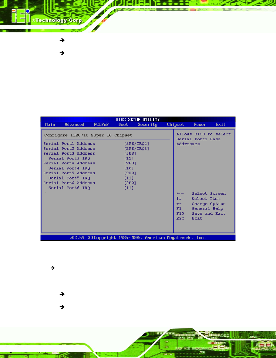 3 super io configuration | IEI Integration WAFER-945GSE v1.03 User Manual | Page 128 / 203