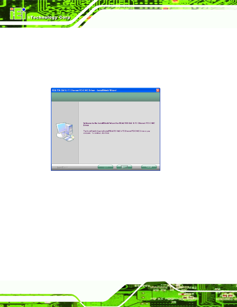 5 lan driver installation | IEI Integration WAFER-945GSE v1.03 User Manual | Page 174 / 203