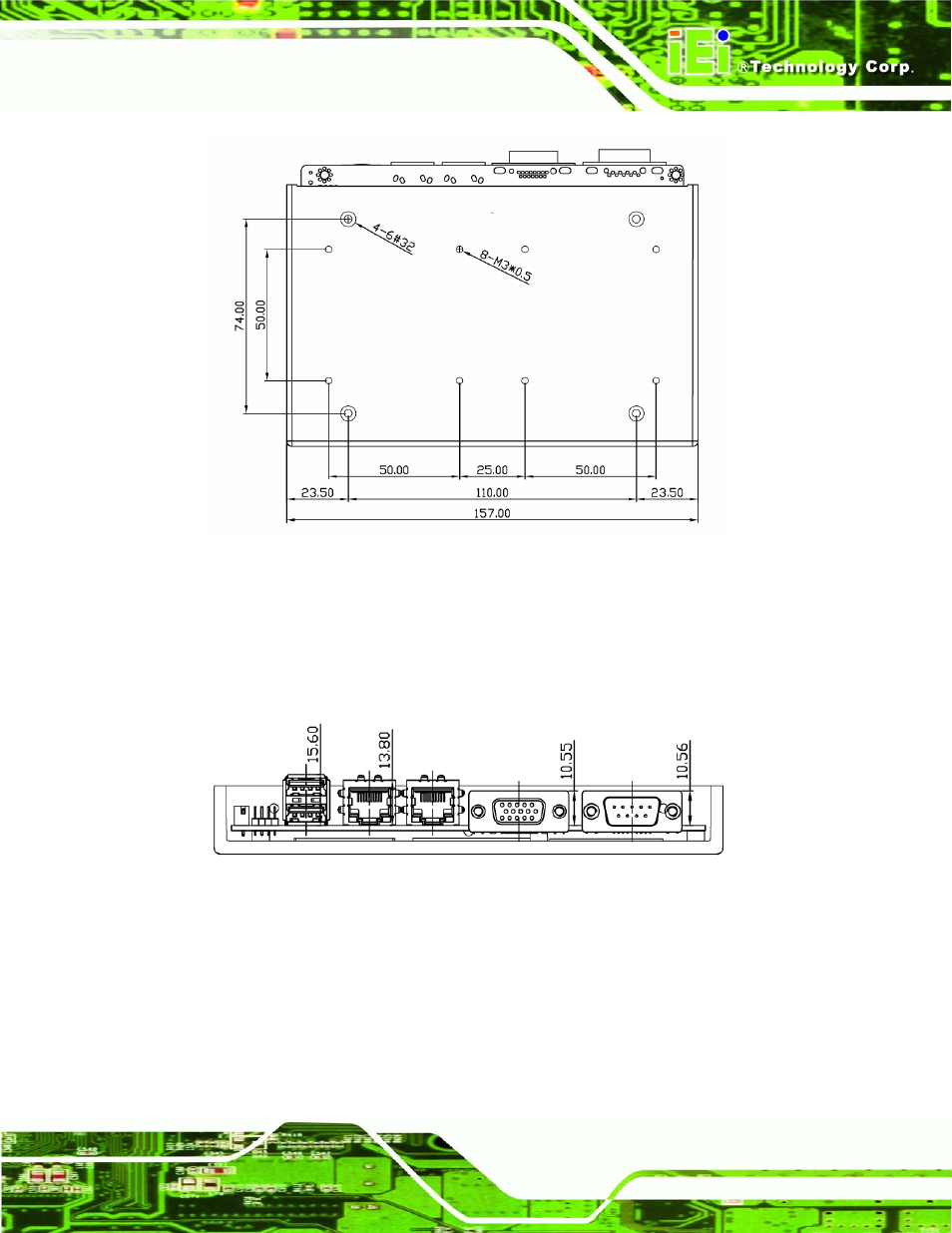 2 external interface panel dimensions, 2 data flow | IEI Integration WAFER-945GSE v1.03 User Manual | Page 29 / 203