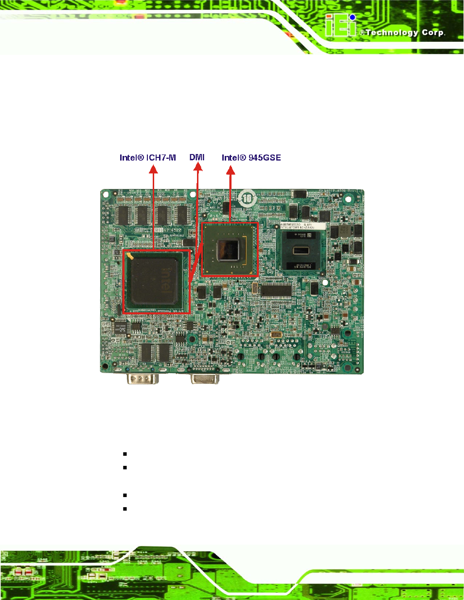 5 intel® ich7-m southbridge chipset, 1 intel® ich7-m overview, 5 intel | Ich7-m southbridge chipset | IEI Integration WAFER-945GSE v1.03 User Manual | Page 37 / 203