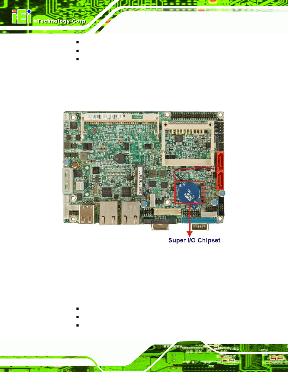 3 ite it8718f super i/o chipset | IEI Integration WAFER-945GSE v1.04 User Manual | Page 46 / 203