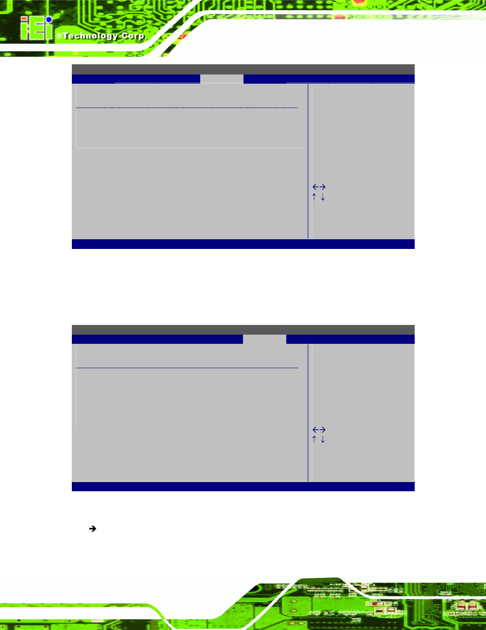 6 security, Ecurity, Bios menu 16: boot device priority settings | Bios menu 17: security | IEI Integration WAFER-945GSE v2.01 User Manual | Page 113 / 182
