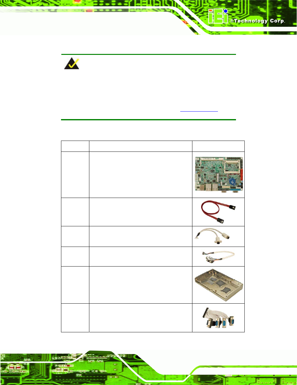 3 packing list, Acking | IEI Integration WAFER-945GSE v2.01 User Manual | Page 26 / 182