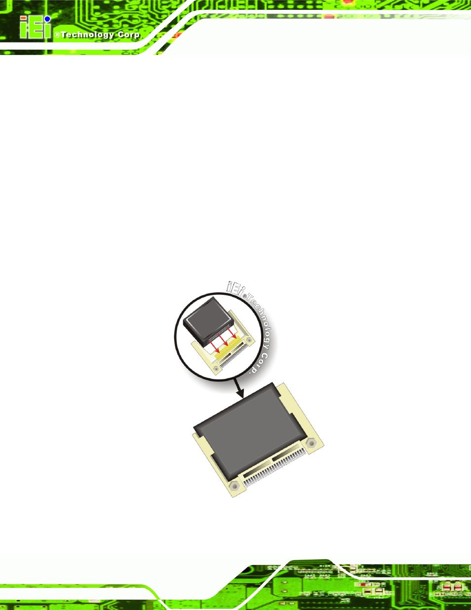 2 cf card installation, Figure 4-2: cf card installation | IEI Integration WAFER-945GSE v2.01 User Manual | Page 57 / 182
