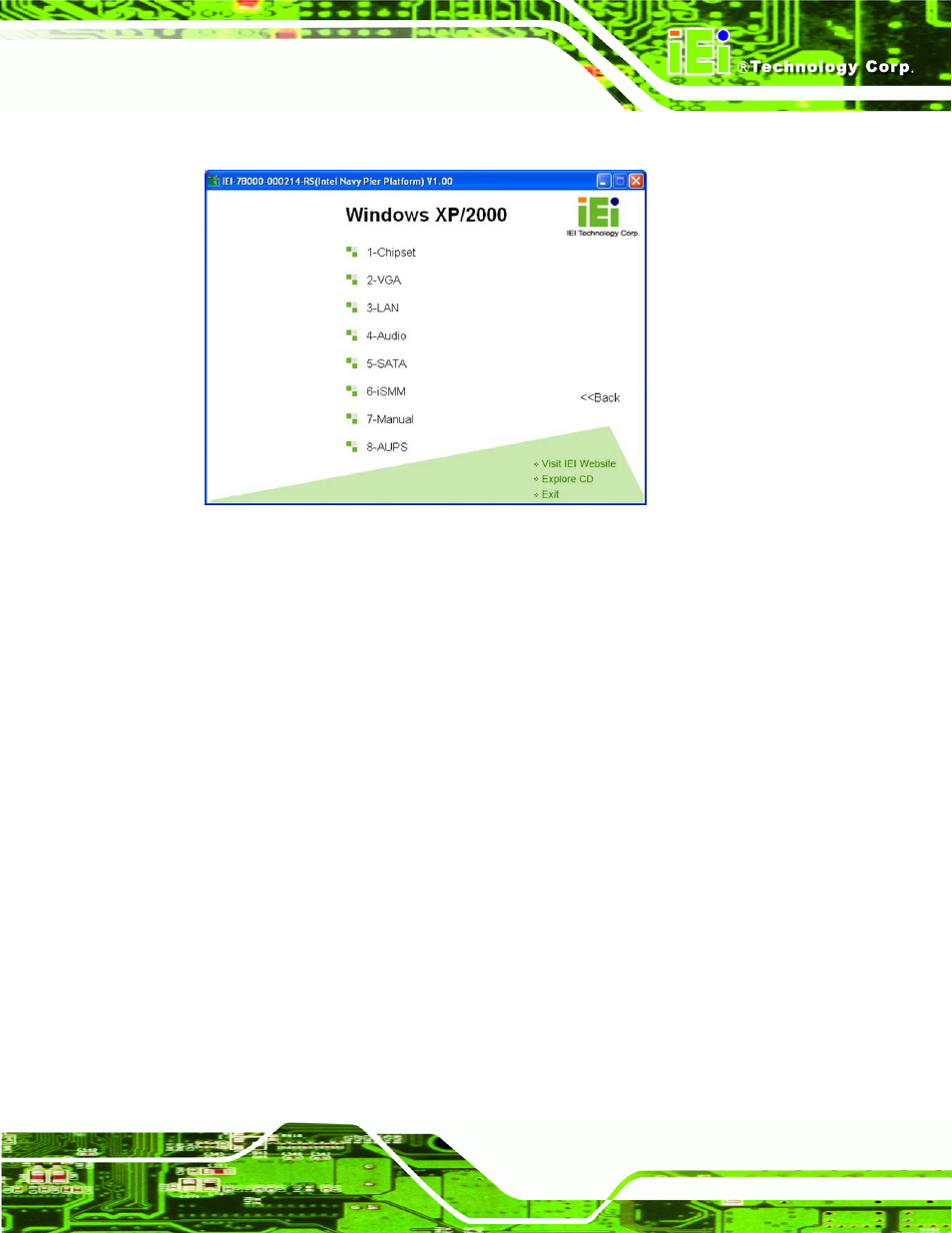 3 chipset driver installation, Hipset, River | Nstallation, Figure 7-3: drivers | IEI Integration WAFER-945GSE2 v1.03 User Manual | Page 140 / 204