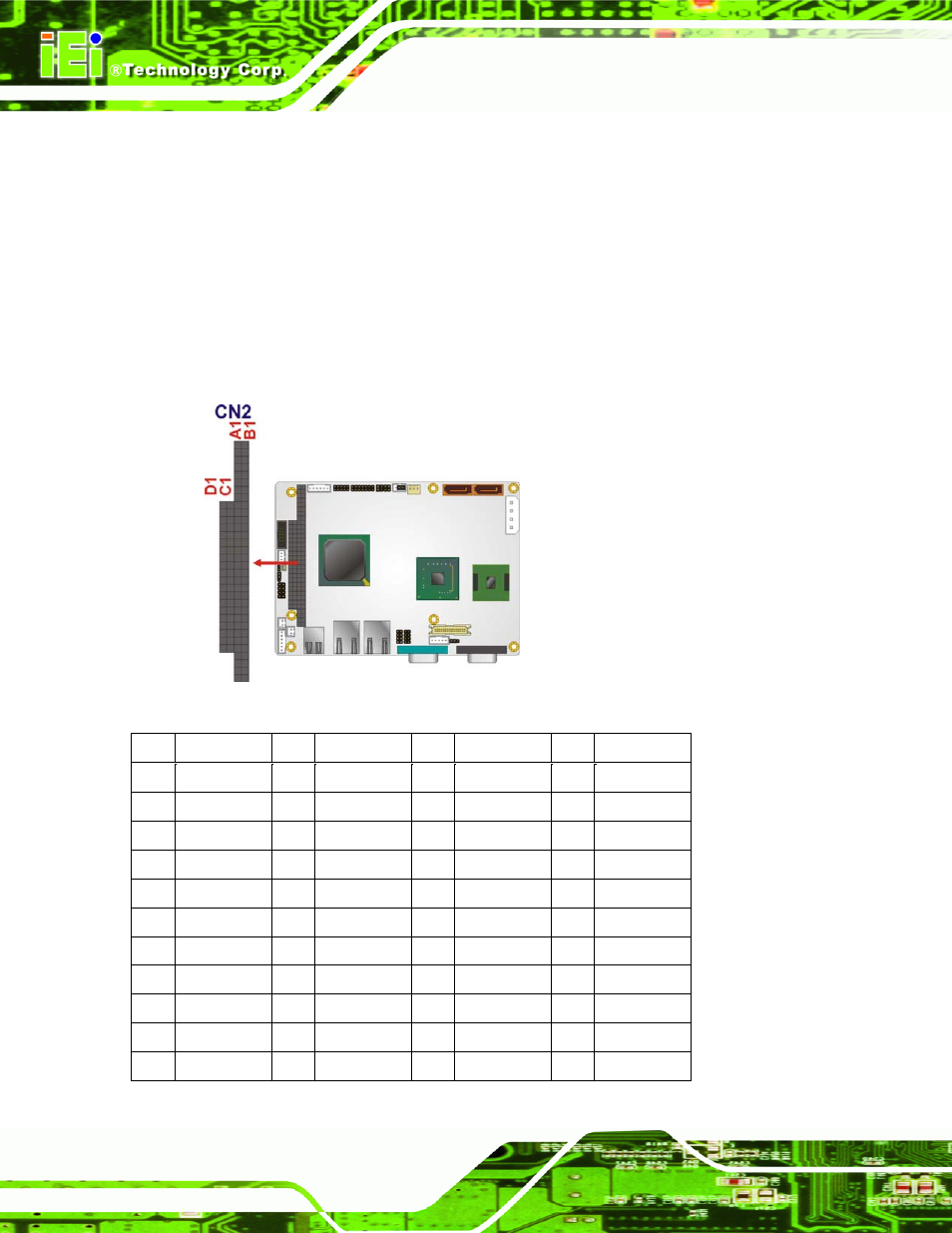 11 pc/104 connector, Figure 4-13: pc/104 connector | IEI Integration WAFER-945GSE2 v1.03 User Manual | Page 63 / 204