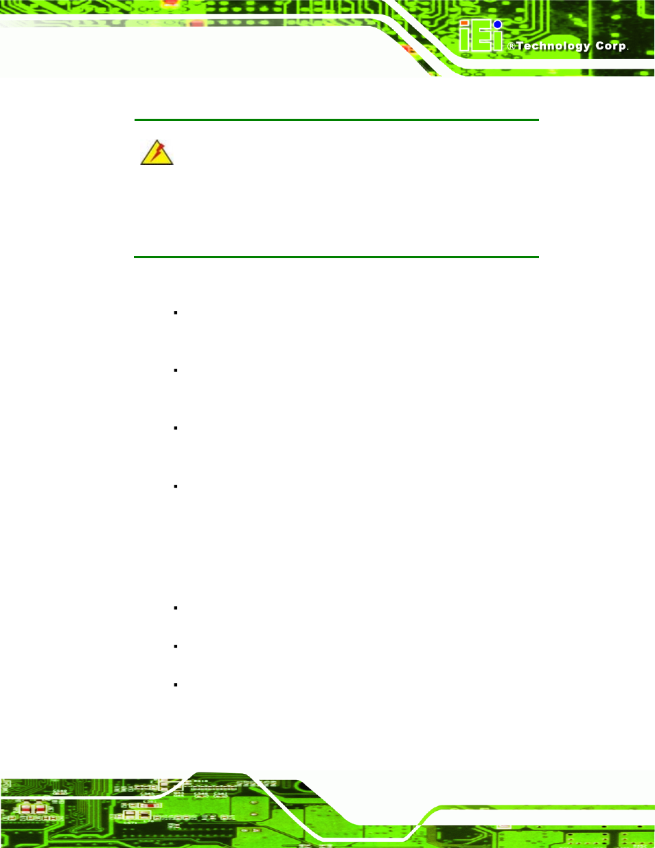 1 installation notices | IEI Integration WAFER-945GSE2 v1.03 User Manual | Page 76 / 204