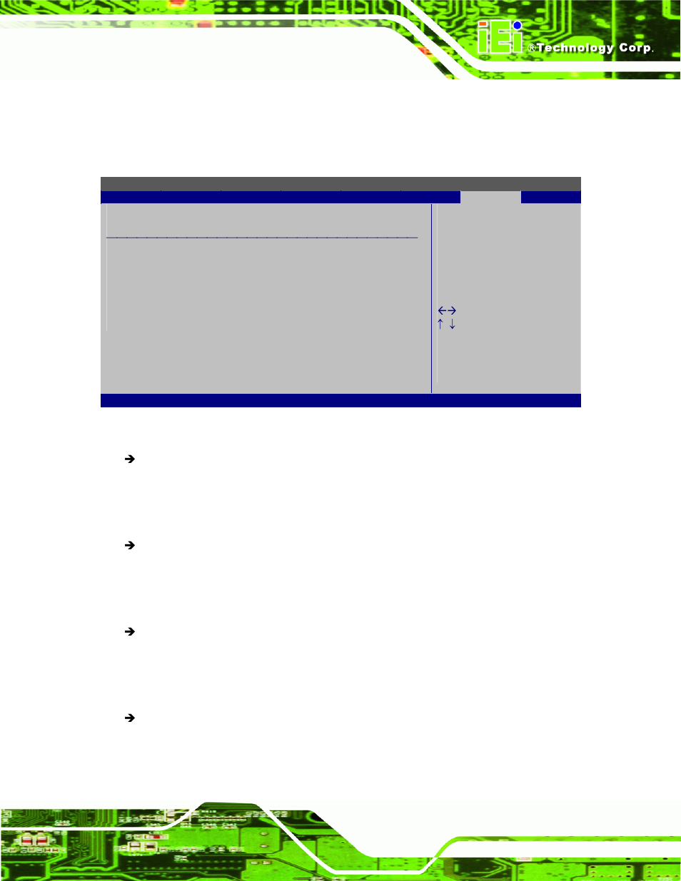 8 exit, Bios menu 22: exit | IEI Integration WAFER-945GSE2 v2.00 User Manual | Page 114 / 177