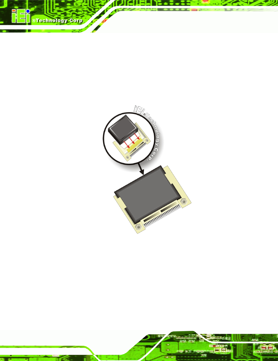 Figure 4-1: cf card installation | IEI Integration WAFER-945GSE2 v2.00 User Manual | Page 57 / 177