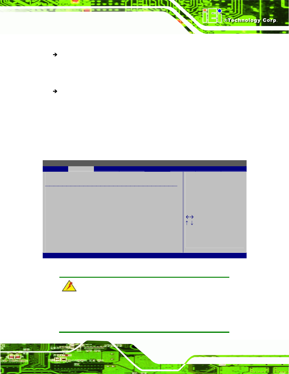 3 advanced, Dvanced, Bios menu 2: advanced | IEI Integration WAFER-945GSE2 v2.00 User Manual | Page 80 / 177