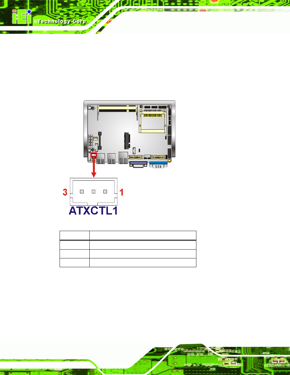3 audio connector, Figure 3-3: atx power control connector location | IEI Integration WAFER-945GSELVDS2 User Manual | Page 28 / 140