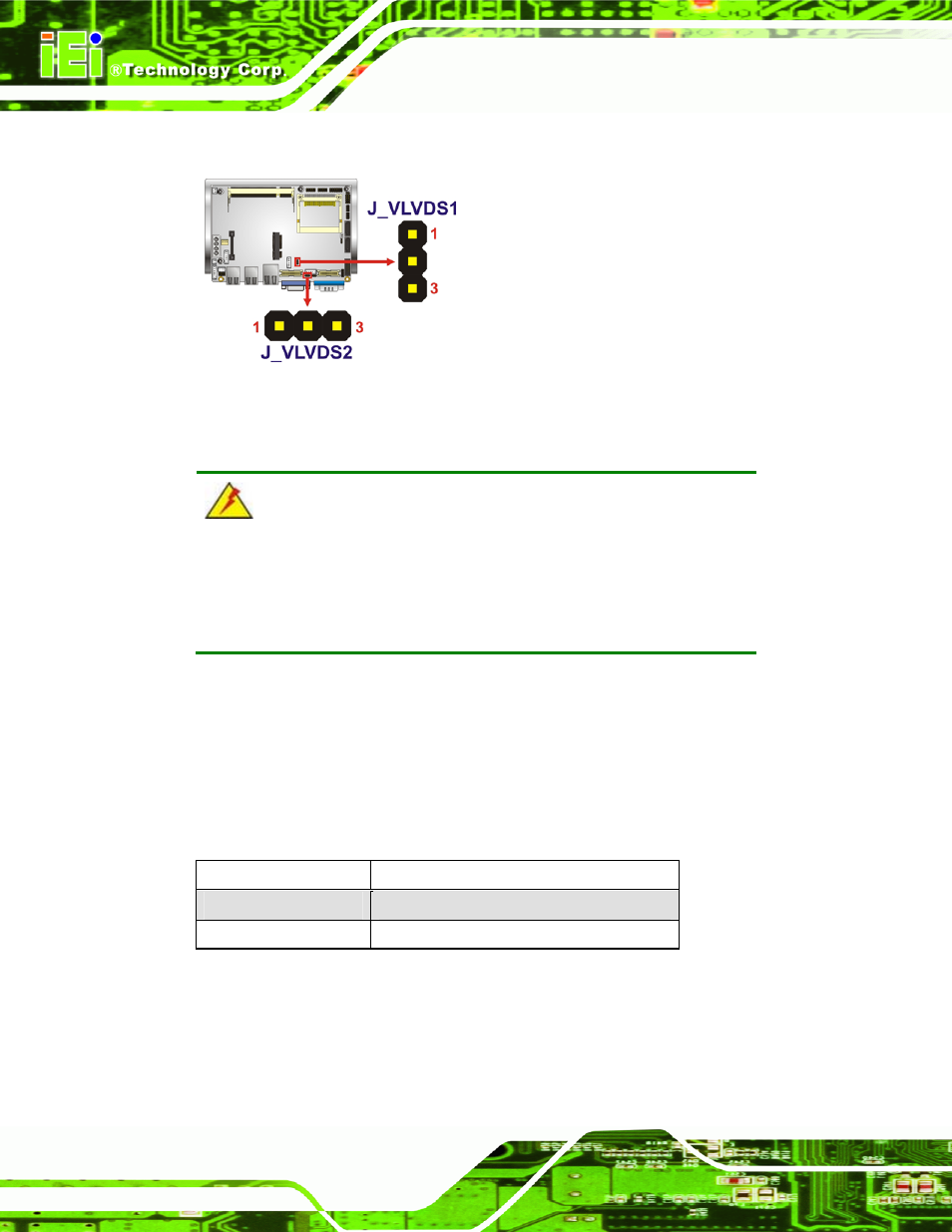 8 lvds2 voltage selection | IEI Integration WAFER-945GSELVDS2 User Manual | Page 66 / 140